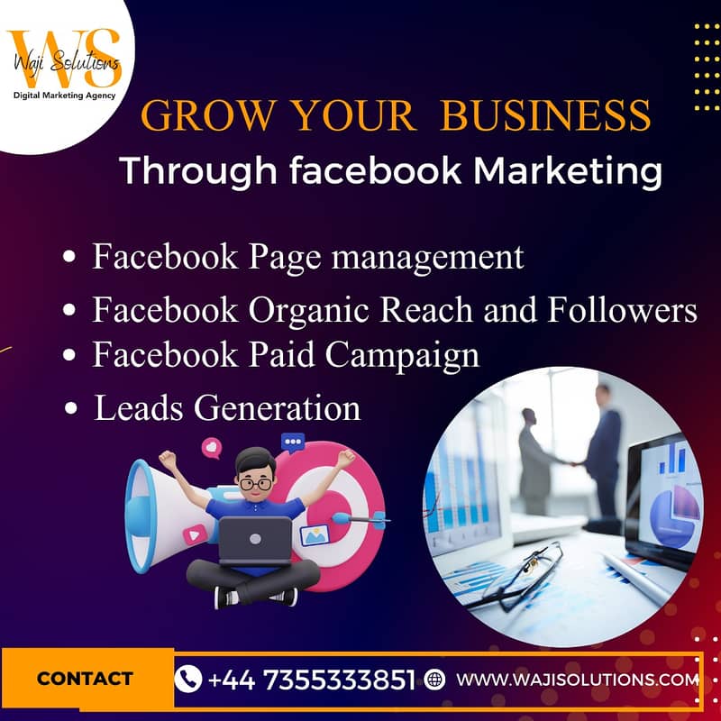 Social Media Marketing | Web Development | Wordpress Web | Facebook Ad 0