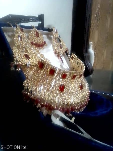 bridal jewellery set (kundan) 1
