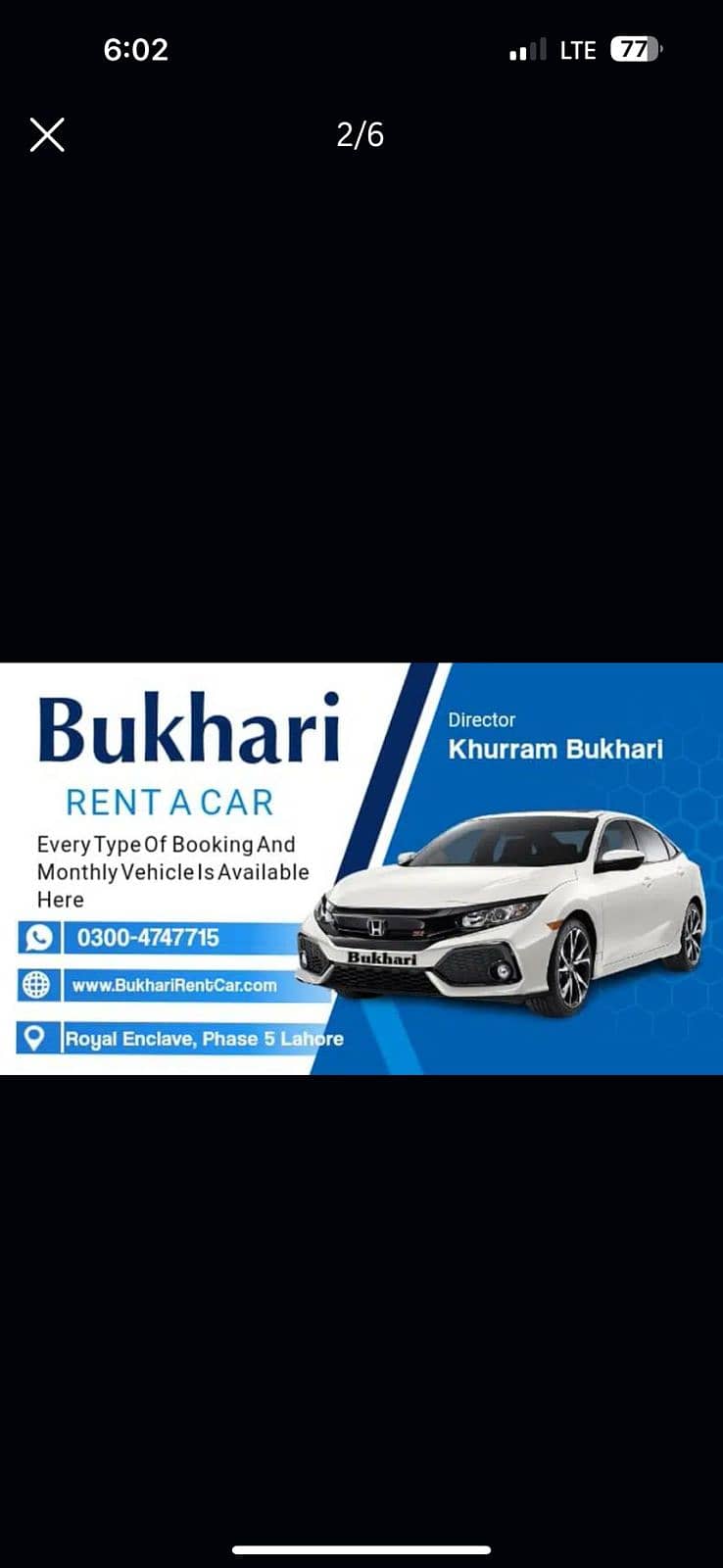 Rent a car |  car rental service in Pakistan , Audi | V8/ honda civic 1