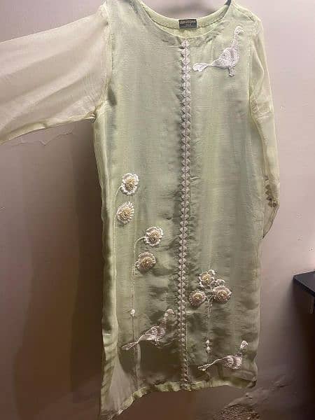 Agha Noor dress 3 piece preloved 2