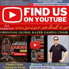 Global razer gaming Office recliner chair table mesh Manager