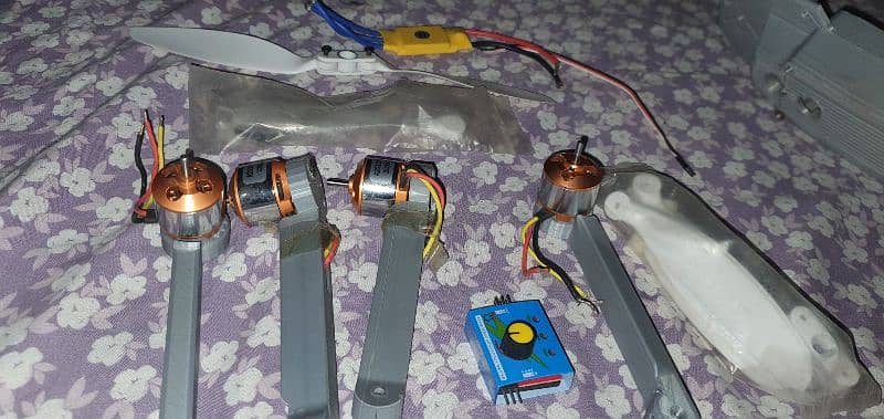 drone frame with motors and esc urgent sell 8