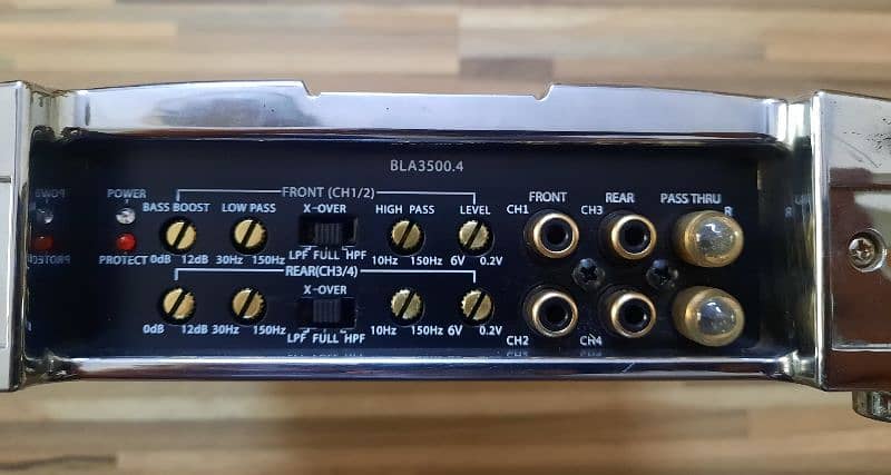 Absolute BLA3500.4 Class A/B 4 Channel Car Amplifier 1