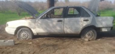 sunny nissan 91 model non accident not in start condition kam sara hae 0
