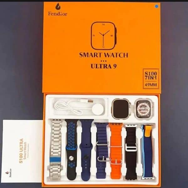S100 ultra(7 in 1) smart watch 3