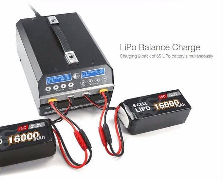 SKYRC Lipo battery charger And DJI MG-S1 agriculture drone charger 8