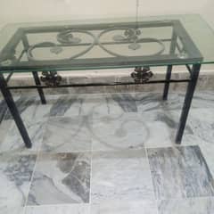 Glass table