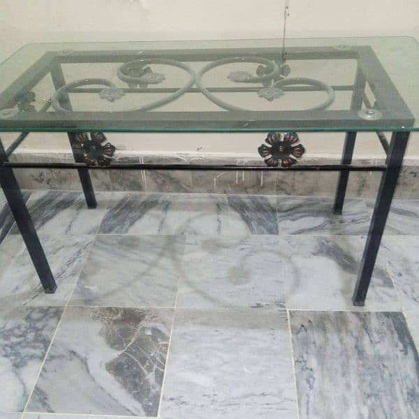 Glass table 5