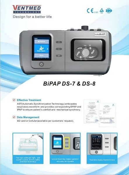 Ventmed Technology - Bipap Machine - Brand New - Used for 3 days Only 0