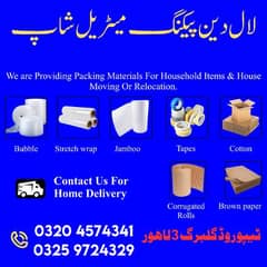 Packing Material/Carton Roll/wrape/ Buble Tape/ Home Shifting Labour 0