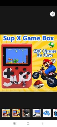 SUP X Game Box 400 Games in One Child hood Whatsapp 0317 4203683