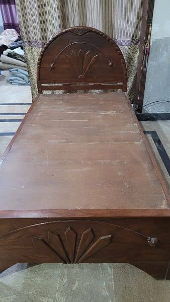 single bed without mattress for sale 1