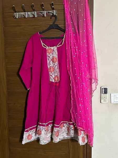 embroidery Kurti two piece 3