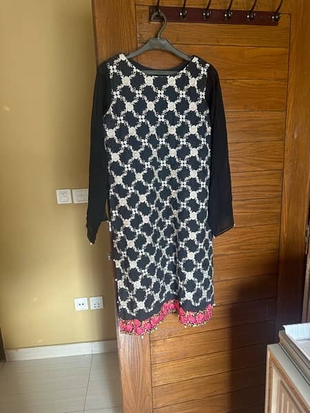 embroidery Kurti two piece 17