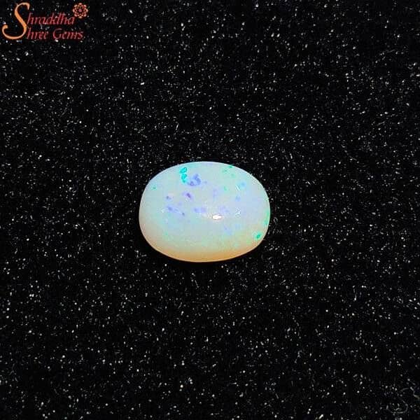 Opal and cylon blue saphire 13