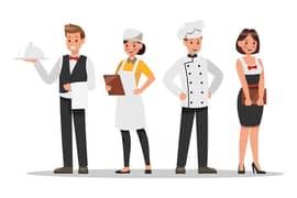 ‏Male Staff Required for Take Away ضرورت سٹاف براۓ فاسٹ فُوڈ ریسٹورانٹ