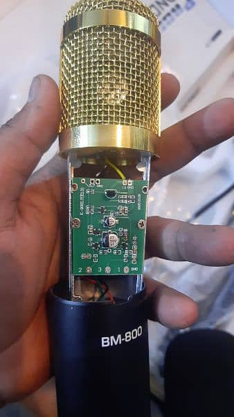 BM800 condenser recording MICROPHONE COMPLETE KIT original 3