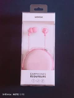 MINISO Earphones Handsfree Free  Delivery  wholesale Price Free Gift 0