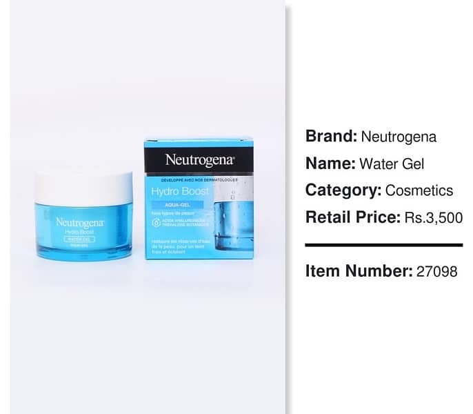 water gel neutrogena 3