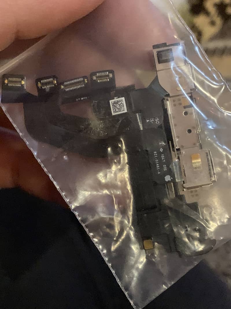 Xs max parts faceid with front camera and headset  taptic engine Spkr 1