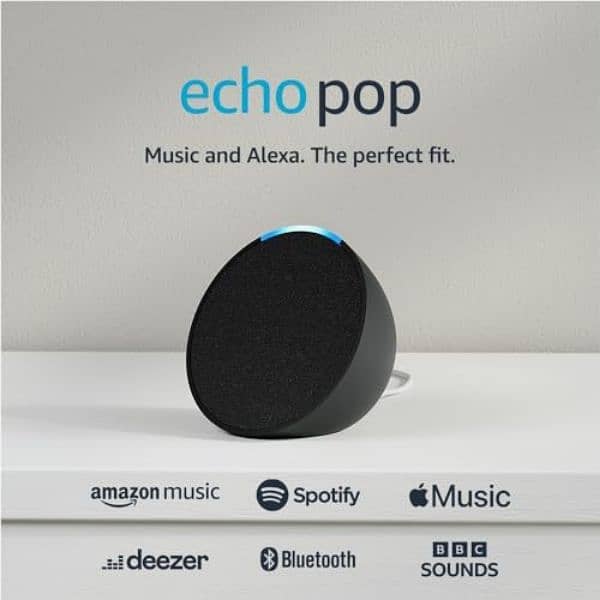 Amazon Alexa Echo Pop echo dot speaker voice assistant Bluetooth wifi 0