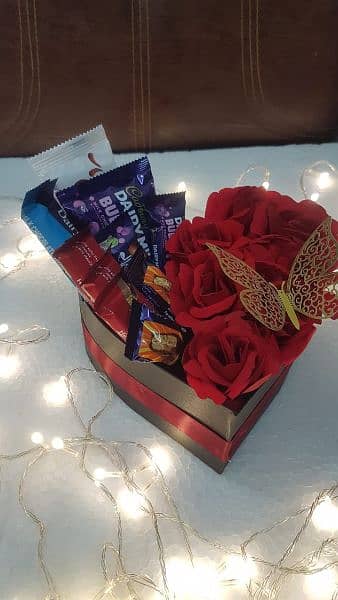 decent chocolate gift box. 1