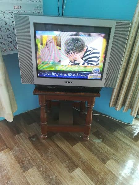 Sony Flat Screen 21 inches Japanese TV. 2