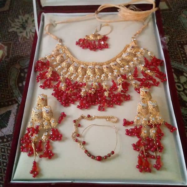 bridal lehenga jewellery set 3