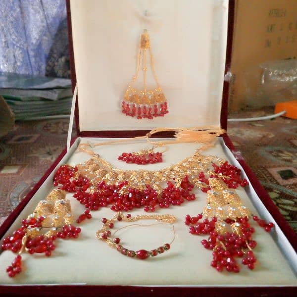 bridal lehenga jewellery set 4