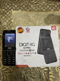 Jazz Digit 4G E2 PRO  phone with box and charger(cracks on screen) 0
