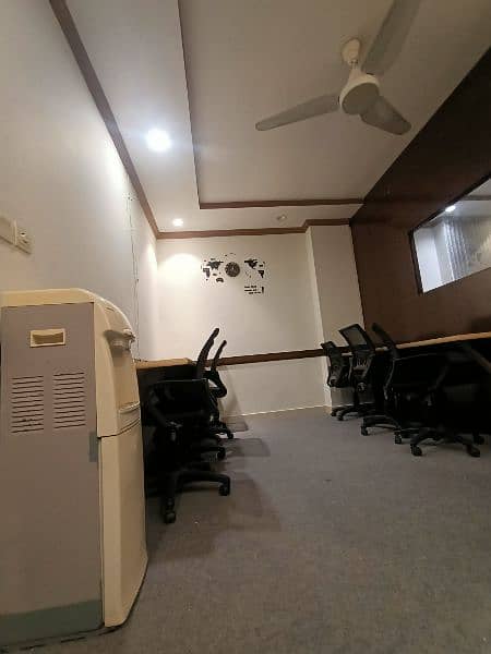 Fully Furnished office available for rent Gulberg 3