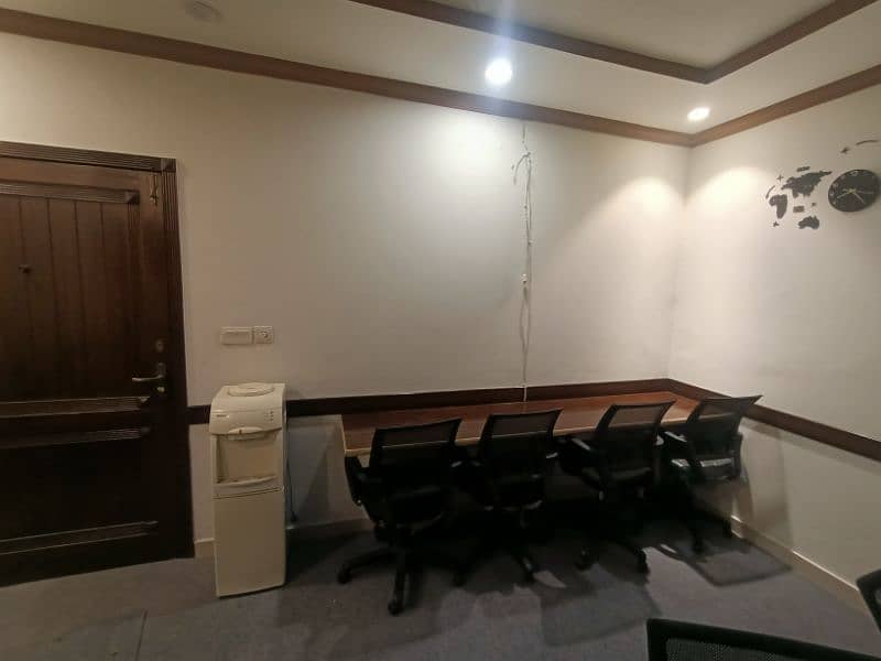 Fully Furnished office available for rent Gulberg 10