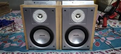 Philips FWB MC-70/01 HiFi speaker 1 LG bass tube have