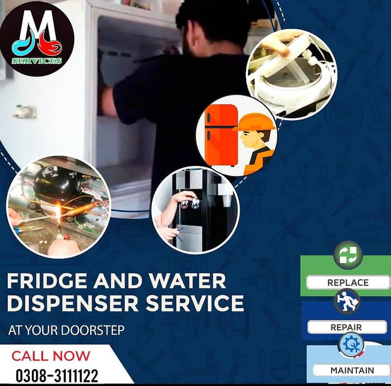 AC Repair| AC Service| Fridge Repair| Gas Filling| Water Dispenser 3