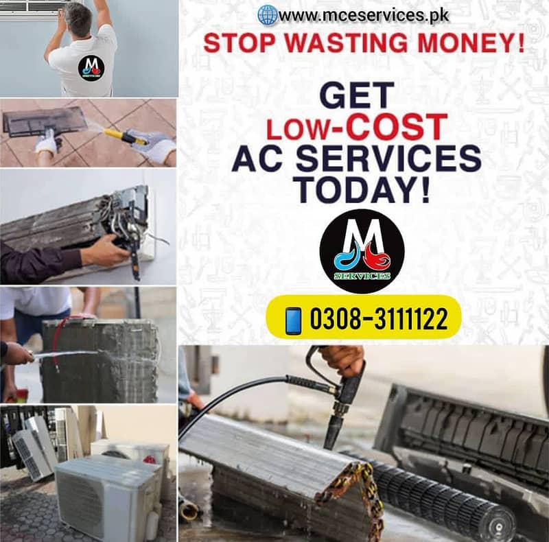 AC Installation- AC Service- AC Maintenance- AC Repairing- Gas Filling 4