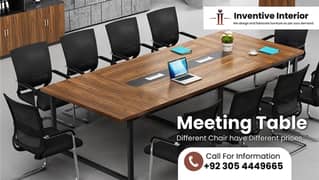 Executive Table, Office desk, Meeting & Conference table, workstation