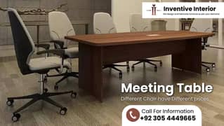 Meeting & Conference table, Executive Table, Office desk, workstation 0