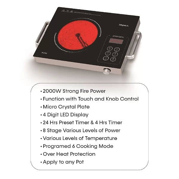 Infrared Cooktop IR 2703 (Electric Stove/ Hotplate) 1
