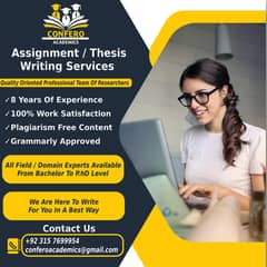 ASSIGNMENT THESIS RESEARCH REPORT WRITING SERVICES