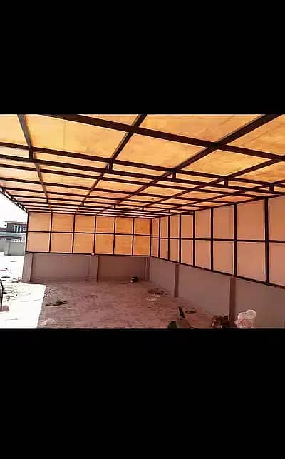 fiber sheet works/fiber glass sheds/car parking shed/Fiberglass conopy 11