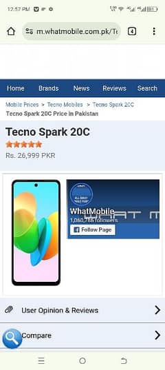 Tecno spark 20c black brand like new 8/128