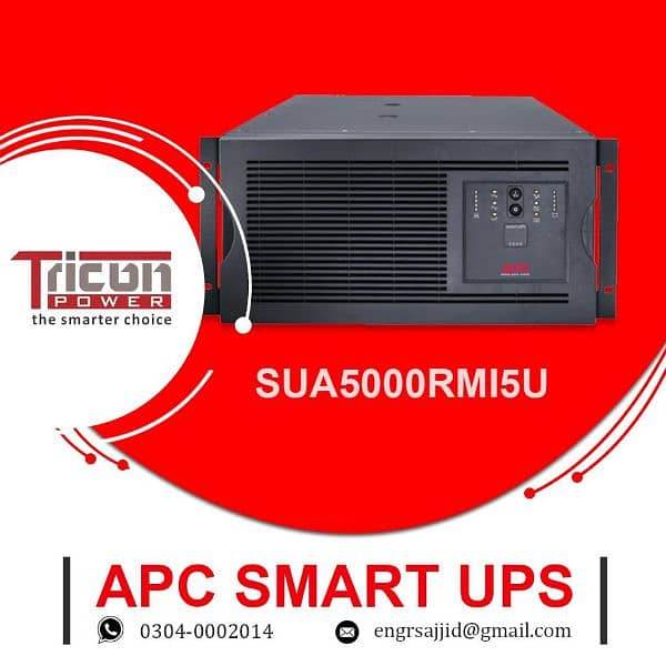 APC Smart UPS SUA5000RMI5U 230V 0