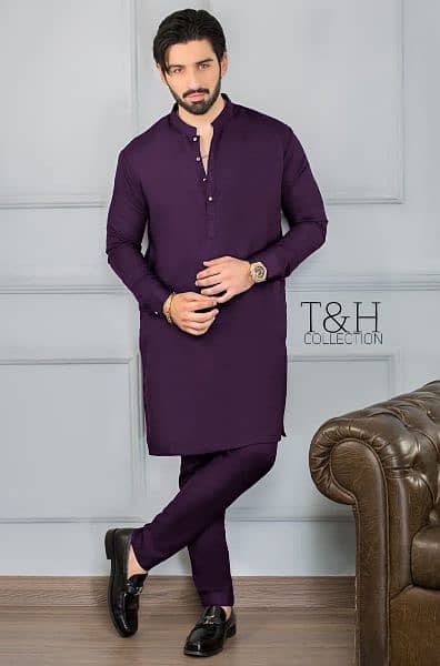 Cotton | Wash and Wear | unstitched Suits for Mens | For Eid Special 13