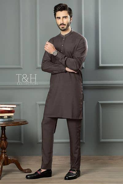 Cotton | Wash and Wear | unstitched Suits for Mens | For Eid Special 15