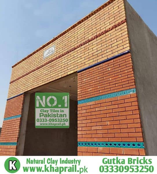 Khaprail tiles, Terracotta tiles, Gutka bricks 10