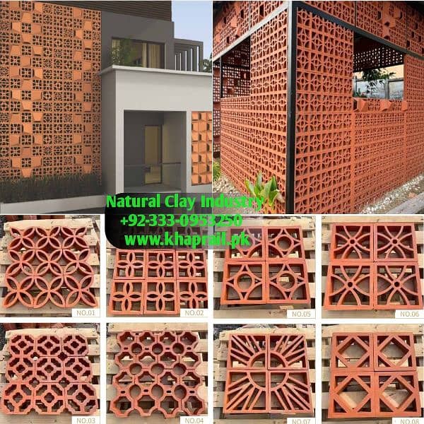 Khaprail tiles, Terracotta tiles, Gutka bricks 15