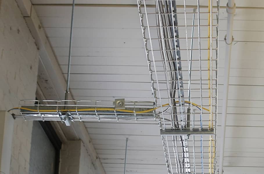 Cable tray wire mesh tray trollies hanging unit 2