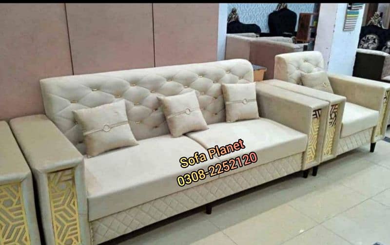 Sofa set 5 seater with 5 cushions free (Big sale for limited days) 3