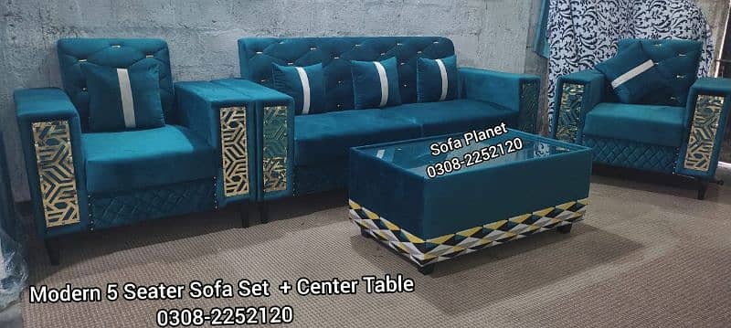 Sofa set 5 seater with 5 cushions free (Big sale for limited days) 5