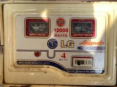 LG 12000 Watts stabilizer 0